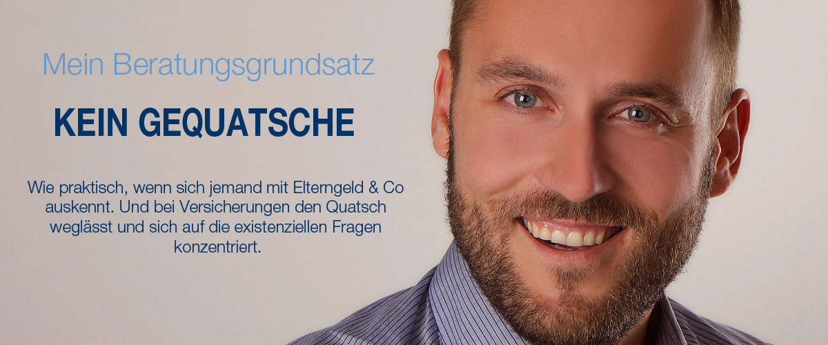 Titelbild - Sebastian Kresse Versicherungsmakler in Deggendorf - Beratungsgrundsatz: kein Gequatsche